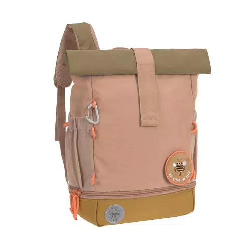 LÄSSIG Kindergartenrucksack Rolltop mit Brustgurt, wasserabweisend