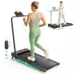 Klappbares Laufband mit 9% Steigung und Sicherheitsgriff – ideal fürs Homeoffice