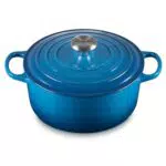 Le Creuset Signature Gusseisen-Bräter mit Deckel rund, für alle Herdarten