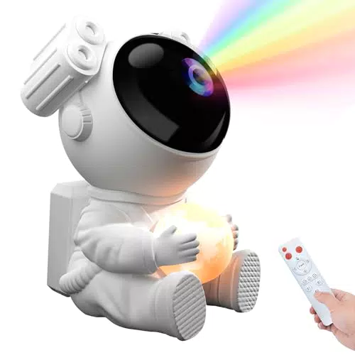 SYDERUER LED Astronaut Projektor – Sternenhimmel Nachtlicht für Kinder und Erwachsene