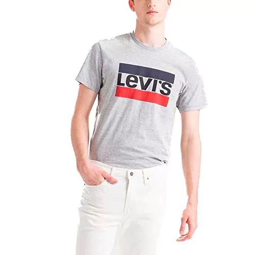 Levi's Herren Sportswear Logo Graphic T-Shirt, Sportswear Beautiful Black+