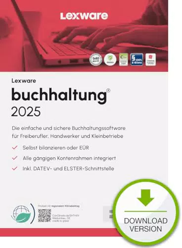 Lexware Buchhaltung Basis 2025 - Einfache Buchhaltungssoftware mit Aktivierungscode