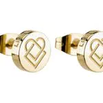 Liebeskind Berlin Damen Ohrstecker aus glänzendem Edelstahl