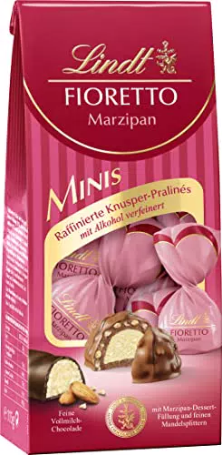 Lindt Schokolade - FIORETTO Minis Marzipan, 115 g, Ca. 10 Pralinen