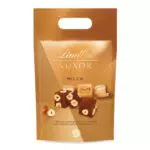 Lindt Nuxor Gianduja Würfel in Vollmilch-Schokolade mit Haselnüssen