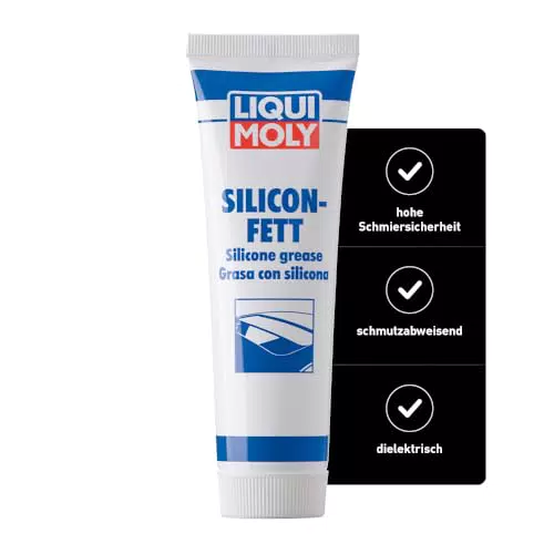 LIQUI MOLY Silicon-Fett transparent Schmierfett 3312 für vielseitige Anwendungen