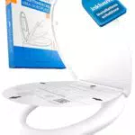 LOBENSWERK Toilettendeckel mit Absenkautomatik und antibakterieller Beschichtung