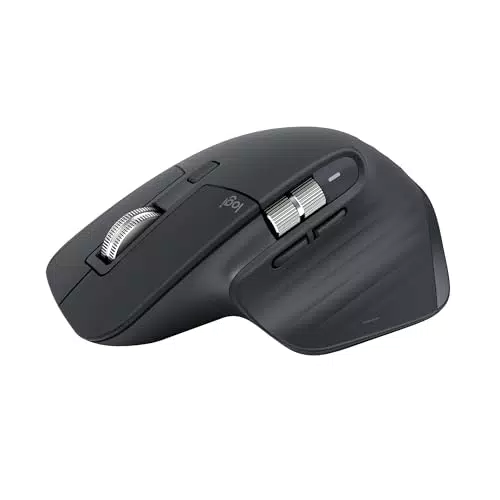 Logitech MX Master 3S Kabellose Maus mit 8K DPI, Bluetooth und leisen Klicks
