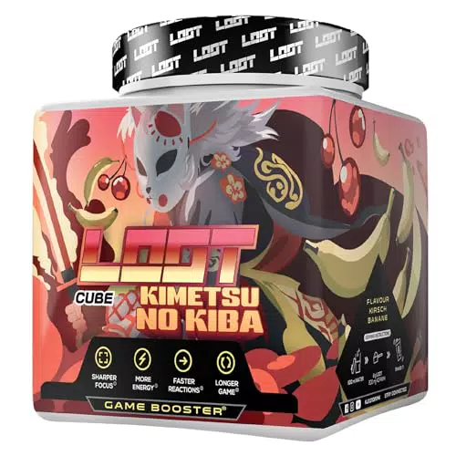 LOOT Game Booster – Fokus, Ausdauer & Reaktionsfähigkeit mit Koffein