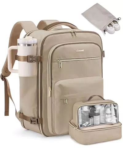 LOVEVOOK Handgepäck Rucksack 40L – Reiserucksack TSA-freundlich für Damen & Herren