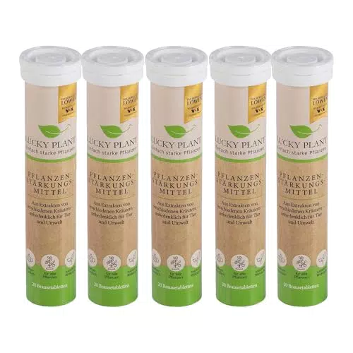 LUCKY PLANT Pflanzenstärkung Tabletten für kräftiges Wachstum & lange Blüte