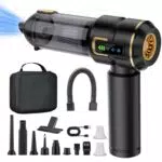 Lyiazsoy Handstaubsauger Akku – Kabelloser, tragbarer Staubsauger für Auto & Haushalt