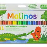 Malinos Wachsmal-Zauber Stifte 3 in 1 – Kreative Malstifte für Kinder