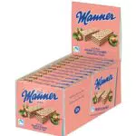 Manner Neapolitaner, vegane knusprige Waffeln mit Haselnusscreme