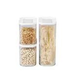 Mepal Vorratsdosen mit Deckel – Rechteckige Lebensmittelbehälter aus Kunststoff