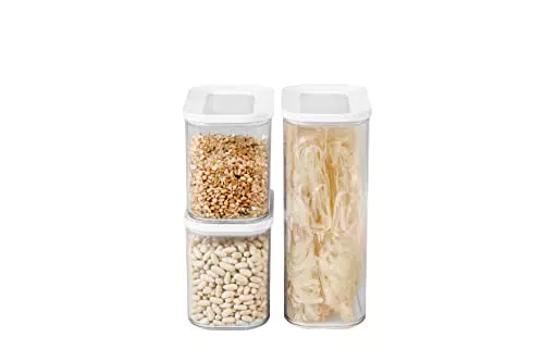 Mepal Vorratsdosen mit Deckel – Rechteckige Lebensmittelbehälter aus Kunststoff