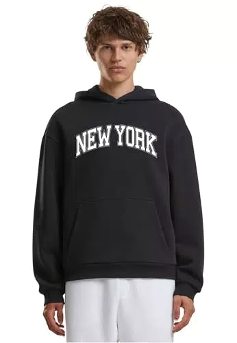 Mister Tee New York Fluffy Hoody – Trendiger Kapuzenpullover für Streetwear-Look