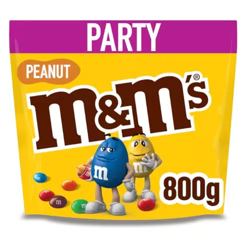 M&M'S Peanut Schokolade - Leckere Schokolinsen mit Erdnusskern