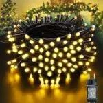 Moxled Lichterkette Weihnachtsbaum 35m mit Timer und 8 Modi für Außenbeleuchtung