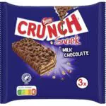 Nestlé CRUNCH – Knuspriger Schokoladenriegel mit Milchschokolade und Cerealien