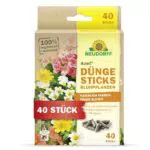Neudorff Azet DüngeSticks für Blühpflanzen – Bio Dünger für kräftiges Pflanzenwachstum