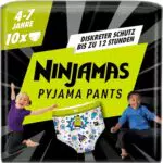 Ninjamas Pyjama Pants Raumschiff – Saugstarke Nachthöschen mit Auslaufschutz