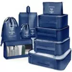 OBSGUMU Koffer Organizer Set – praktische Packtaschen für Reisen und Gepäck