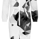 Ocean Plus Unisex Fleece Overall mit Kapuze für Kinder – Langarm und Reißverschluss