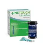 OneTouch Ultra Plus Kombi-Pack für Blutzuckermessung und Diabetes-Teststreifen