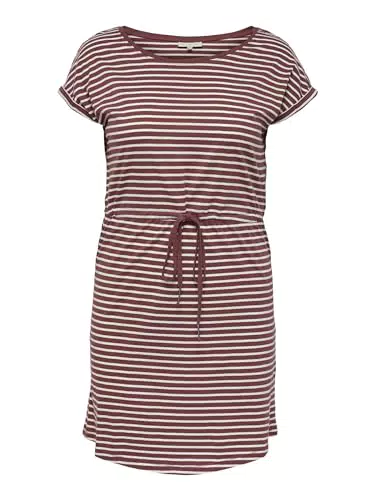 ONLY Carmakoma Carapril Damen Kleid kurzarm gestreift Modell NOOS