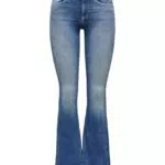 ONLY Damen ONLBLUSH Life MID Flared BB REA1319 NOOS Jeans