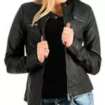 ONLY Damen Bikerjacke aus Kunstleder - Modell: ONLBANDIT