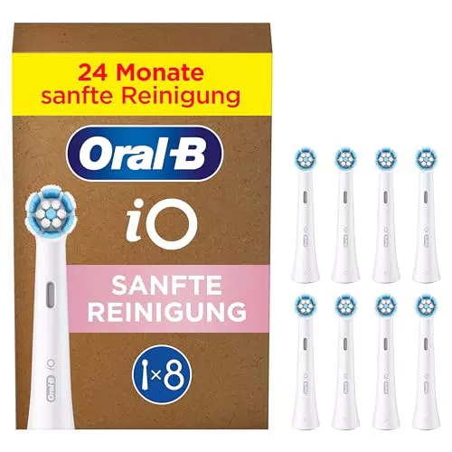Oral-B iO Sanfte Reinigung Ersatzbürsten für empfindliche Zähne & Zahnfleisch