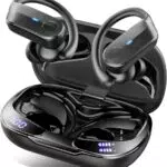 Ordtop Bluetooth Sport Kopfhörer mit Noise Cancelling, IPX8, LED-Anzeige, USB-C