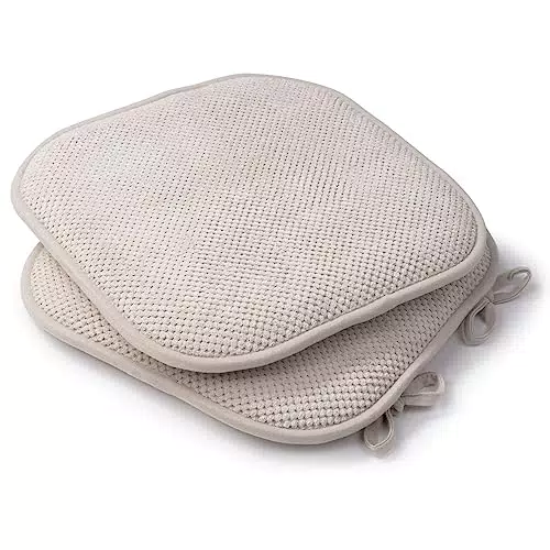 Paco Home Sitzkissen aus Memory-Schaum – Bequeme Stuhlkissen für drinnen