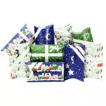 Papierdrachen Adventskalender Pillowboxen zum Befüllen und Basteln DIY