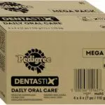 Pedigree DentaStix Zahnpflegesnack für kleine Hunde - Hundeleckerlis mit Huhn- & Rindgeschmack