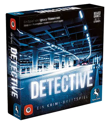 Pegasus Spiele Detective deutsche Ausgabe – Detektivspiel für spannende Ermittlungen