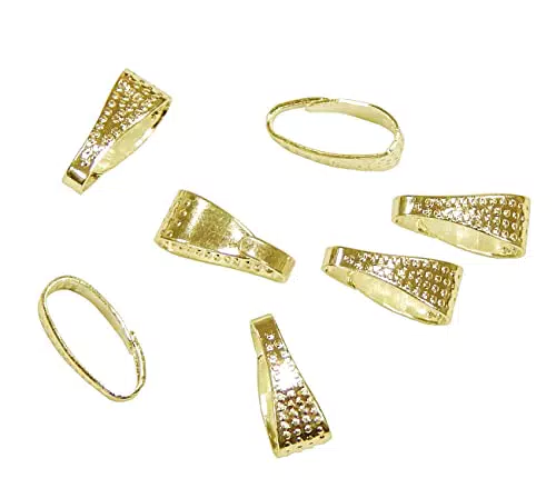 Perlin Anhängerschlaufe Ösen und Collierschlaufen für Schmuckherstellung