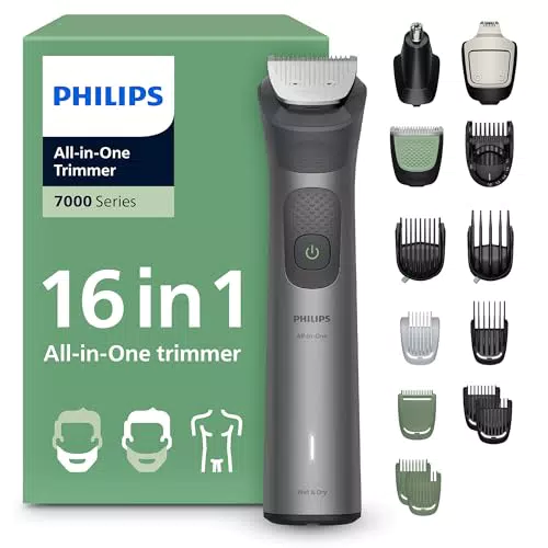 PHILIPS Multigroom Series 7000 MG7931/15 Barttrimmer und Haarschneider All-in-One