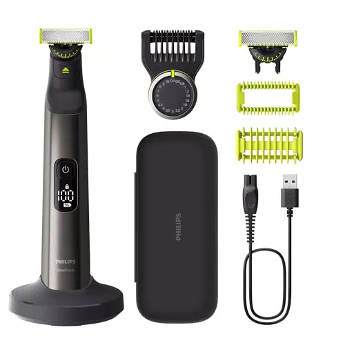 PHILIPS OneBlade Pro 360 (QP6652/30) – Elektrischer Rasierer für Gesicht & Körper