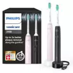 Philips Sonicare HX3675/13 elektrische Schallzahnbürste mit Andruckkontrolle und Timer