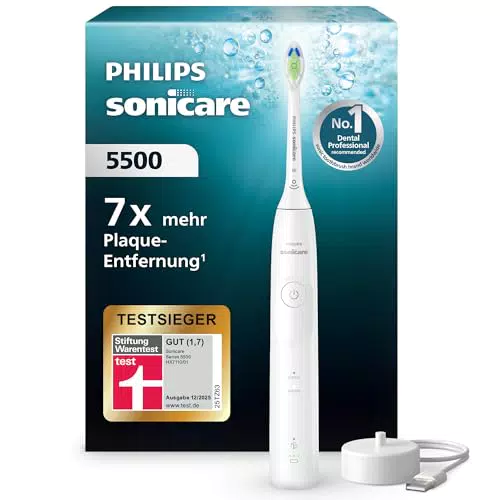 Philips Sonicare HX7110/02 elektrische Zahnbürste mit W2 Optimal White Bürstenköpfen