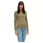 PIECES PCKYLIE Langarm Turtleneck Damen Top