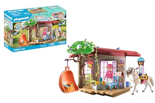 PLAYMOBIL 71353 Amelia & Whisper – Abenteuer auf der Waterfall Ranch für Kinder ab 5 Jahren