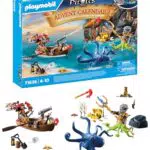 PLAYMOBIL Piraten Adventskalender 71636 – Abenteuer für Kinder ab 4 Jahren