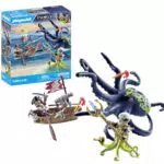 PLAYMOBIL Pirates Kampf gegen den Riesenoktopus Spielzeug ab 4 Jahren 71419
