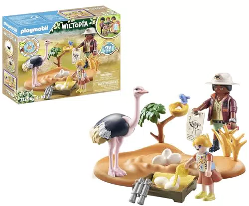 PLAYMOBIL Wiltopia 71296 – Spielerisches Tierschutzspielzeug für Kinder ab 4 Jahren