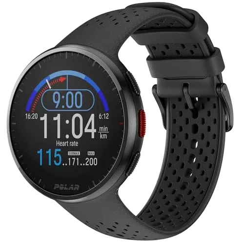 Polar Pacer Pro Moderne GPS-Sportuhr, Pulsuhr, Smartwatch für Männer und Frauen