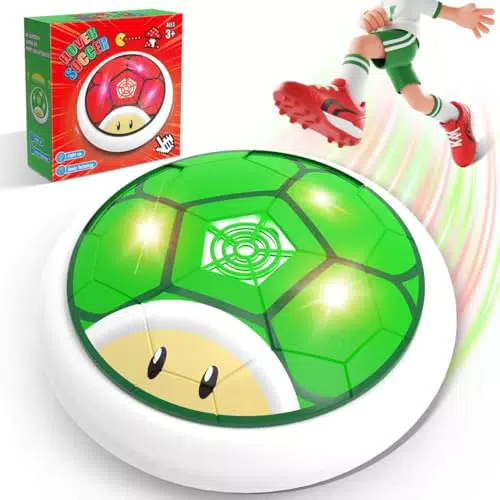 POPERFUN Air Power Fußball mit LED – Indoor Outdoor Hover Fußball Spielzeug